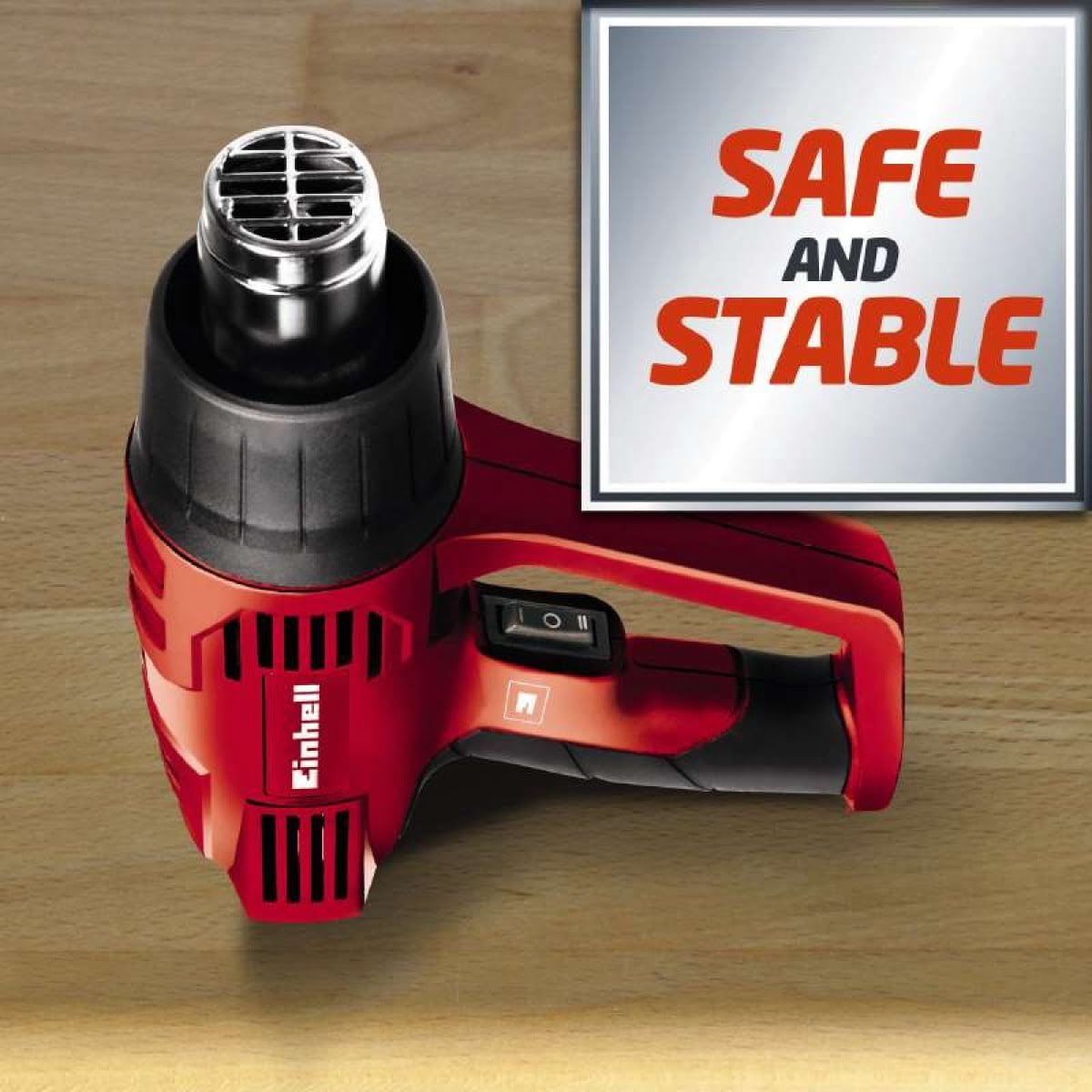 Pistol aer cald, 2000W, TH-HA 2000, Einhell - imagine 4