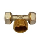 Teu pexal, filet exterior, 16 mm x 3/4
