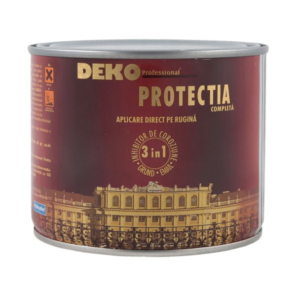 Email, argintiu inchis, 0.5 L, Deko