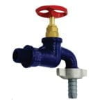 Robinet apa, dublu servici, fonta, 3/4" - imagine 2