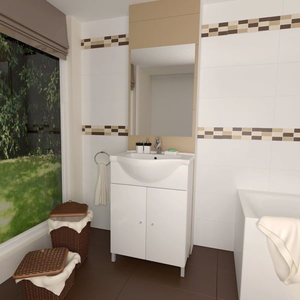Mobilier de baie, 65 cm, Desy, Savini Due