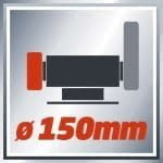 Polizor / slefuitor de banc, 240 W, TH-US 240, Einhell - imagine 5