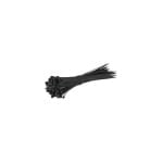 Brida nylon, 200 x 2.5 mm, negru - imagine 2