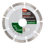 Disc diamantat, 115 mm, segmentat, RPDS115, Beorol