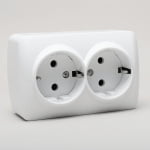 Priza dubla, CP, PT, Elbi Electric - imagine 2