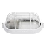 Lampa BAT, grila, ovala , E27, 60W, alba, Elbi Electric
