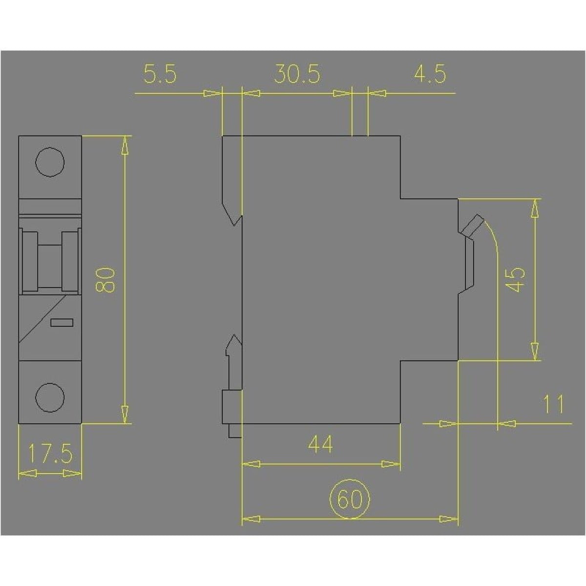 Siguranta automata, 32A, monopolara, Eaton - imagine 2