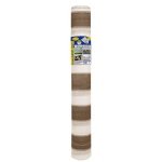 Plasa umbrire, 1.7 x 10 m, maro si alb