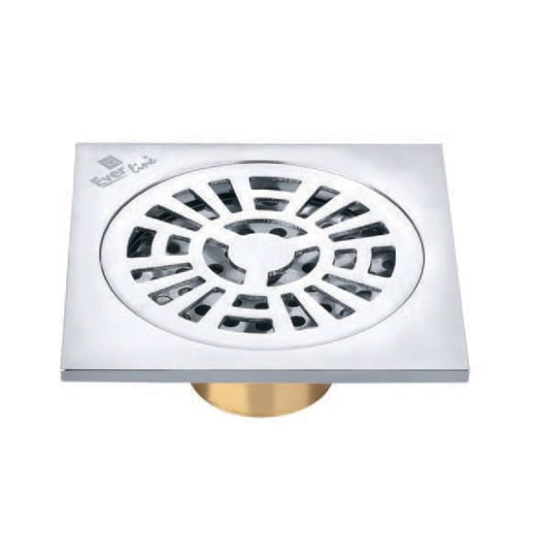 Sifon pardoseala cu ventil si capac inox, 100 mm, Everpro