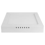 Spot aplicat, 20W, patrat, alb, 6400K, Novelite