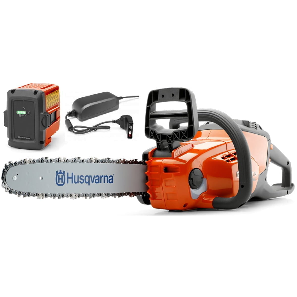 Motoferastrau 120i, acumulator BLi20, încărcător QC80, Husqvarna - imagine 2