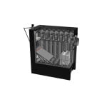 Cazan pe lemne, din fonta, U22 Economy, 34 kW, Viadrus - imagine 4
