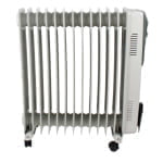 Radiator electric, cu 13 elementi, 3 trepte de putere, termostat reglabil, 2500 W, alb/gri, ZLN-2135, Zilan - imagine 2