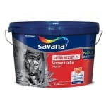 Vopsea superlavabila interior, alba, 2.5 L, Ultra Rezist, Savana