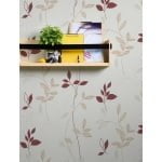 Tapet vlies, model floral, crem + rosu, 10 x 0.53 m, 249739, AS Creation Avenzio - imagine 3