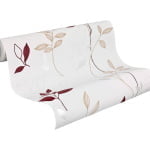 Tapet vlies, model floral, crem + rosu, 10 x 0.53 m, 249739, AS Creation Avenzio - imagine 2