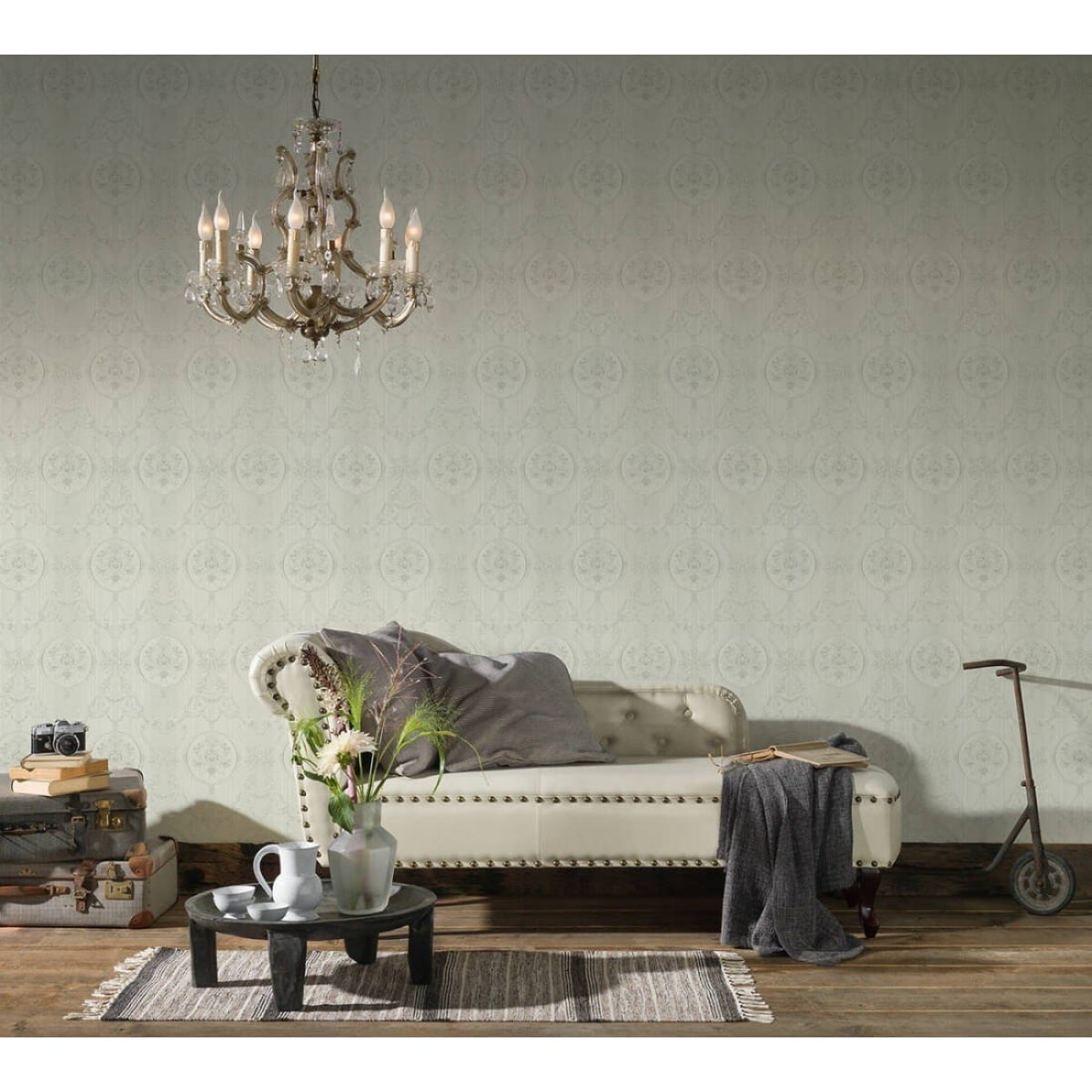 Tapet vlies, model florar, 10 x 0.53 m, 330833, AS Creation Memory - imagine 3