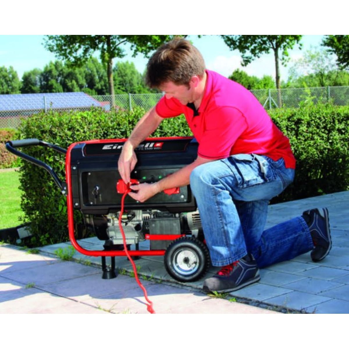 Generator curent, 5500 W, TC-PG 5500 WD, Einhell - imagine 2