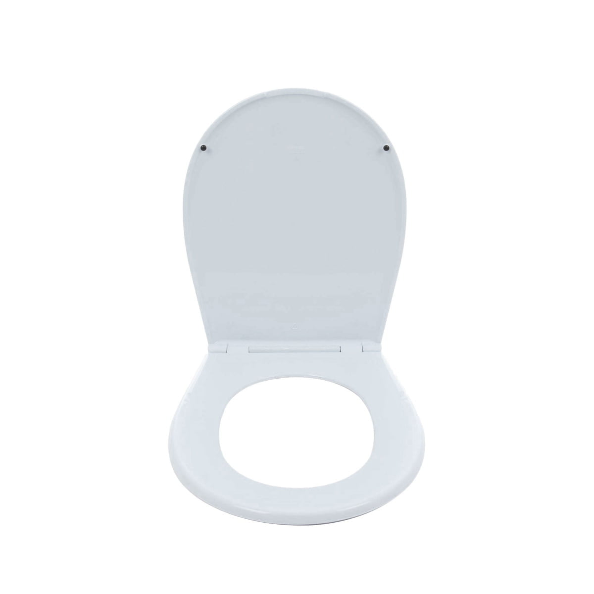 Capac WC, din plastic, inchidere standard, alb, 356 x 456 mm, Olympia - imagine 2