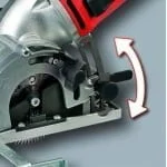 Fierastrau circular mini, 450 W, 6000 rpm, TC-CS 860/1 Kit, Einhell - imagine 4