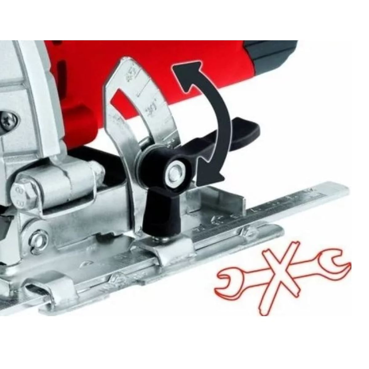 Fierastrau circular de mana, 1230 W, TC-CS 1200, Einhell - imagine 3