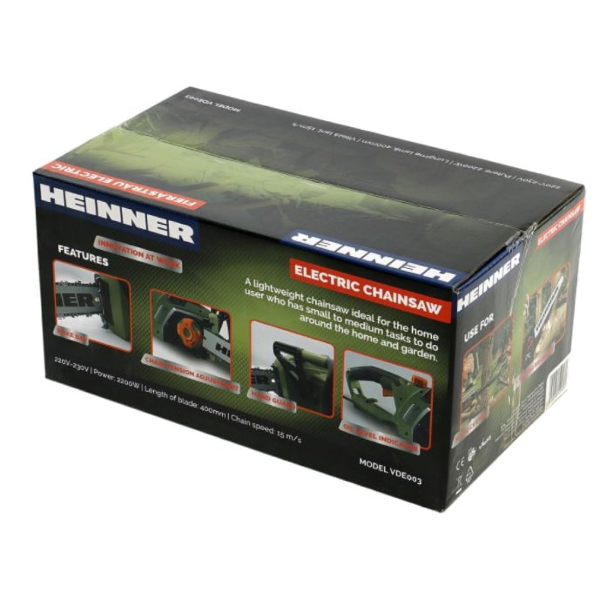 Fierastrau electric, 2200 W, 40 cm, VDE003, Heinner - imagine 4