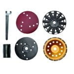 Masina de slefuit cu excentric pentru pereti, rigips si beton, 1300 W, TE-DW 180, Einhell - imagine 7