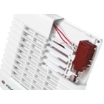 Ventilator axial automat, D 100 mm, 18 W, 2300 RPM, 98 mc/h, 100 MA, Vents - imagine 3