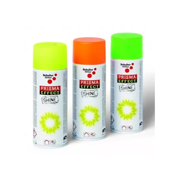 Spray fluorescent, galben, 400 ml, 91060, Prisma