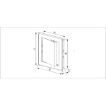 Usita vizitare, uz casnic, 300 x 400 mm - imagine 2