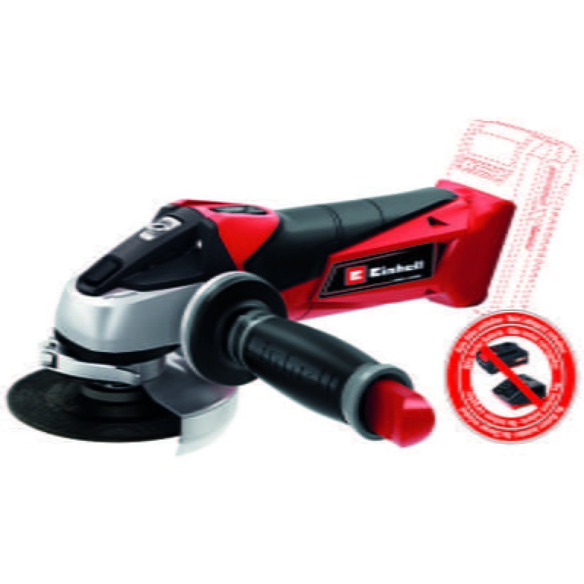 Polizor unghiular fara fir, 115 mm, 720 W, TE-AG 18/115 Li-Solo, Einhell - imagine 2
