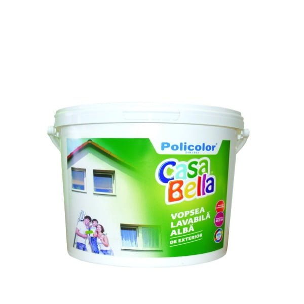 Vopsea lavabila, exterior, 4 L, CasaBella