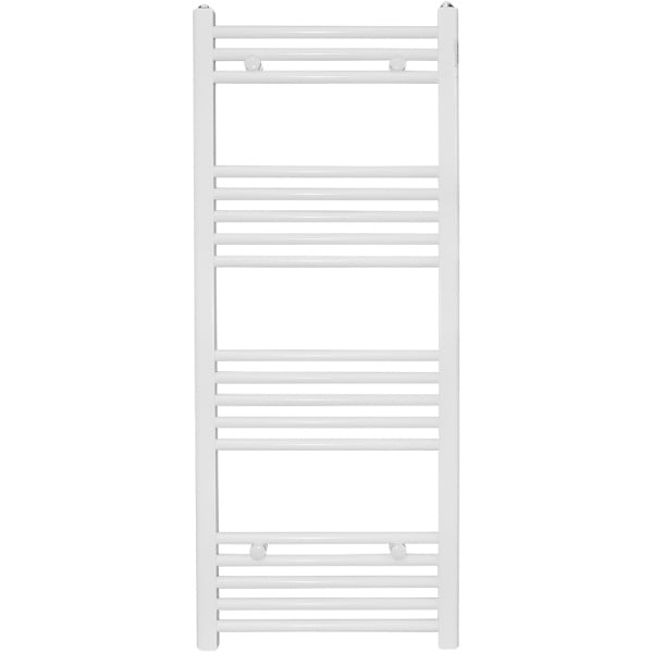 Radiator de baie, 500 x 1200 mm, portprosop, alb, drept, accesorii incluse, Aquadesign