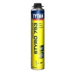 Adeziv spuma, pistol,pentru polistiren,  exterior, 750 ml, Styro 753, Tytan
