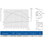 Pompa de circulatie pentru apa potabila, 180 mm, RS 25/8G, Everpro - imagine 3
