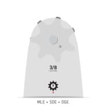 Sina de ghidaj, 35 cm (14") .3/8" 1.3 mm, Double Guard, O140SDEA095, Oregon - imagine 2