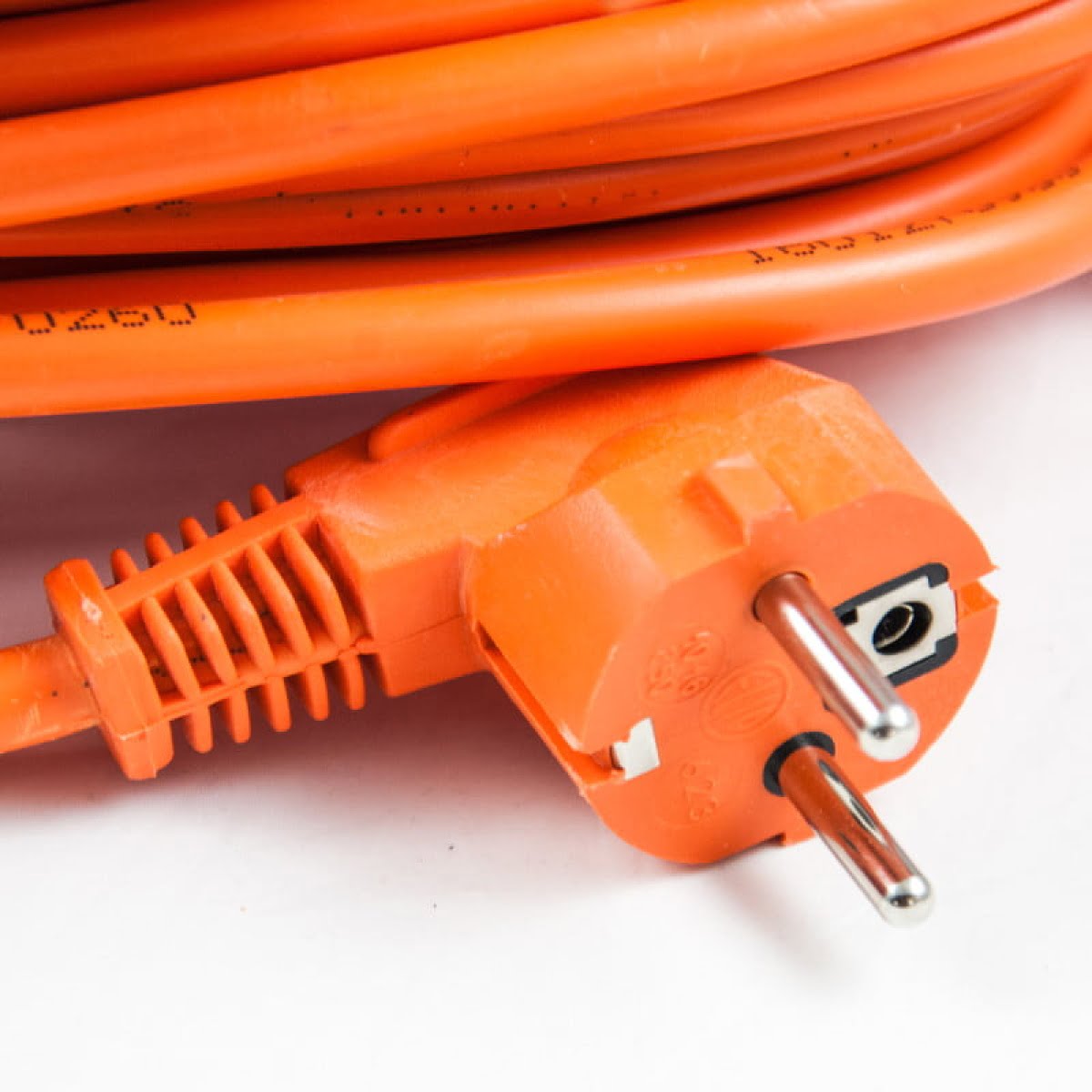 Cordon cu fisa si priza, 30 m, 3 x 1.5 mm, portocaliu, EJPP30, Beorol - imagine 6