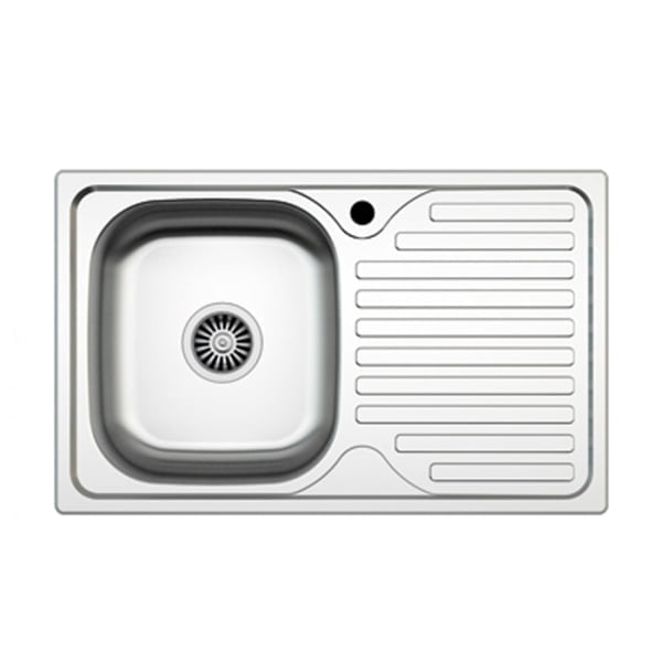 Chiuveta inox, pentru masca, cuva stanga, 50 x 80 cm, anticalcar, Tempo