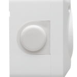 Priza simpla, cu C.P. P.T., alb, Alsu, EL0000456, Elbi Electric - imagine 3