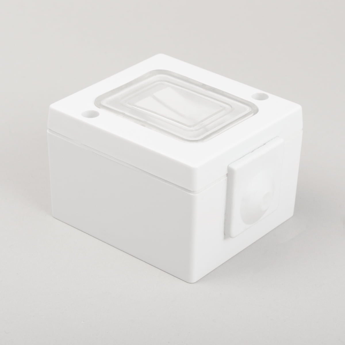 Intrerupator aplicat, dublu,  P.T., alb, IP54, NV-1202.011, Novelite - imagine 3