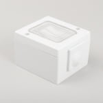 Intrerupator aplicat, dublu,  P.T., alb, IP54, NV-1202.011, Novelite - imagine 3
