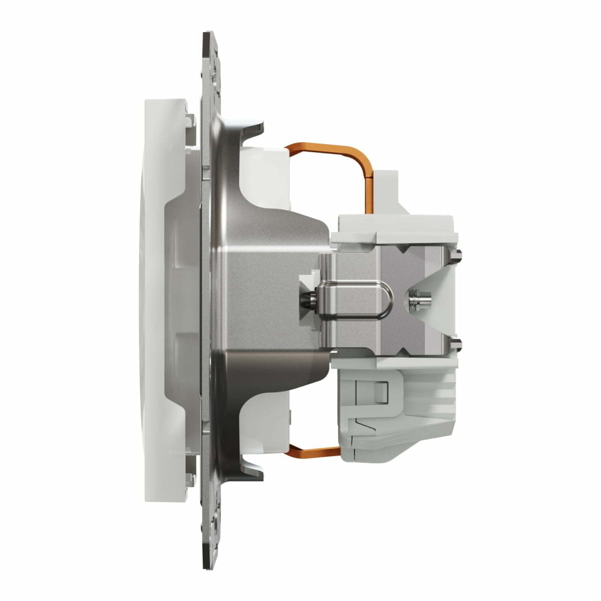 Priza simpla, alb, 16 A, Asfora, EPH2970121, Schneider Electric - imagine 3