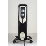 Radiator electric, 11 elementi, 3 trepte putere, negru, 2500 W, ZLN-3666, Zilan - imagine 3