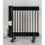 Radiator electric, 11 elementi, 3 trepte putere, negru, 2500 W, ZLN-3666, Zilan - imagine 5