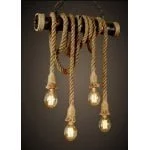 Lustra LED, model sfoara, 4 brate, 40 x 90 cm - imagine 2
