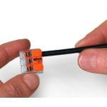 Clema legatura, 3 poli, 4 mm, 450 V, 32 A, Wago - imagine 2