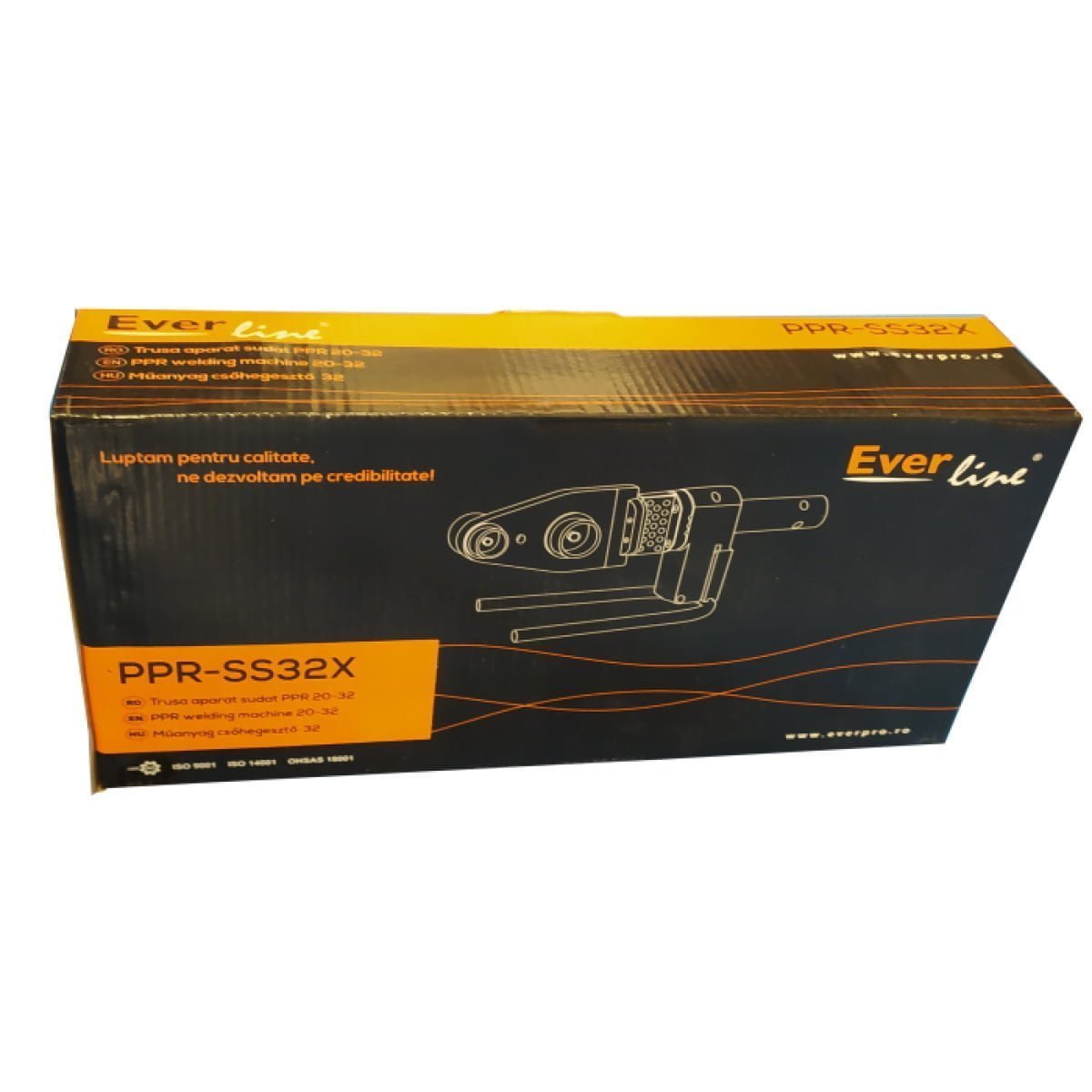 Trusa lipit tevi, 800 W, 20-32 A, PPR, SS32X, Everpower - imagine 4