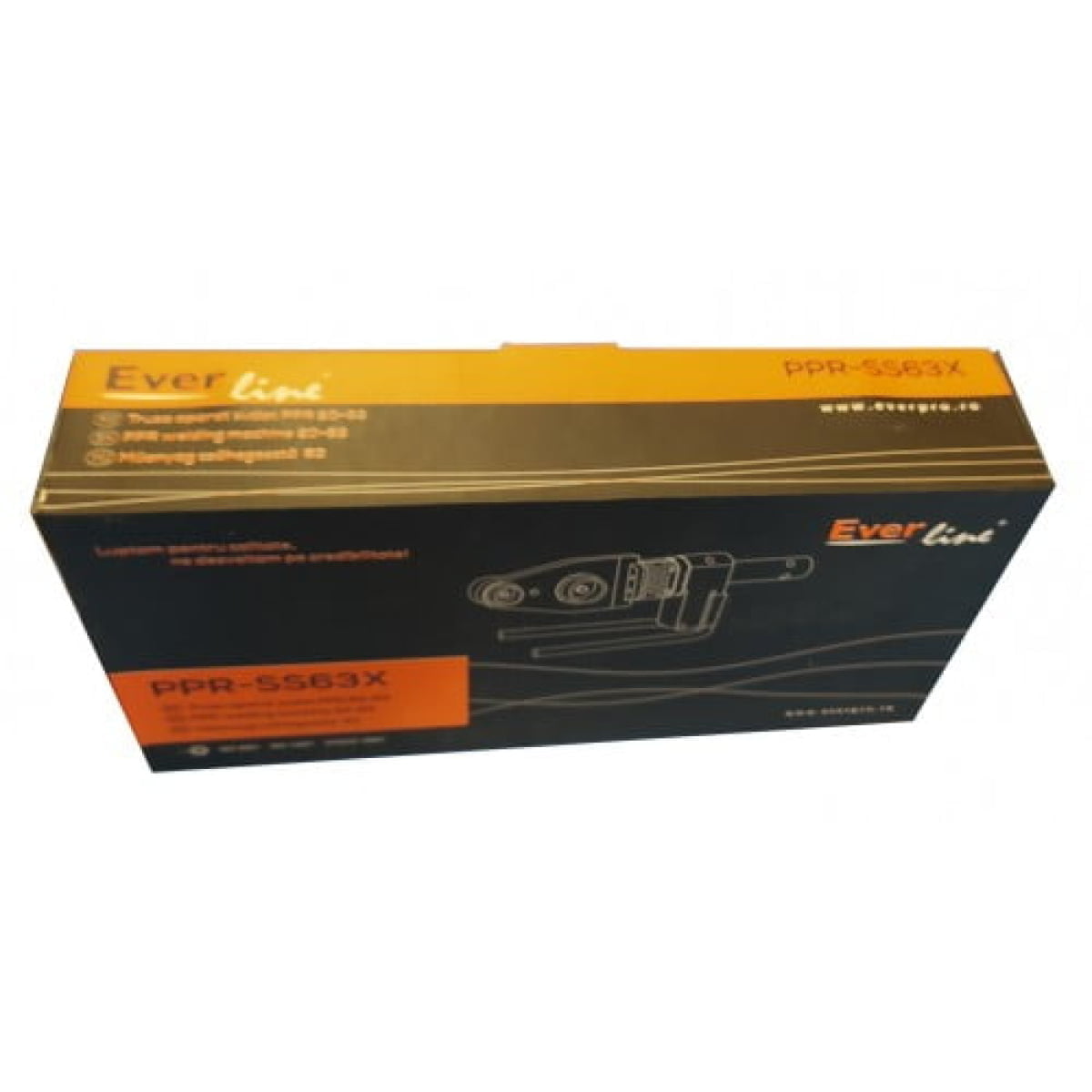 Trusa lipit tevi, 1000 W, 20-63 A, PPR, SS63X, Everline - imagine 4
