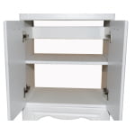 Mobilier baie, baza si lavoar, 55 cm, alb rustic, soft close, seria 172, BadenMob - imagine 3
