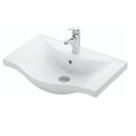 Mobilier baie, baza si lavoar, 60 cm, alb rustic, seria 172, BadenMob - imagine 2